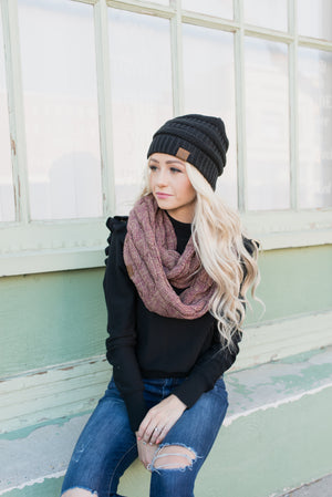 CC Comfy Infinity Scarf | 2-Tone