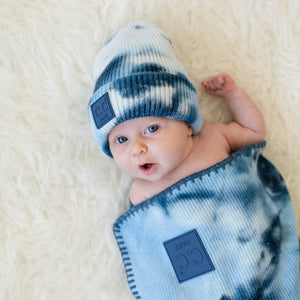 CC Baby Tie Dye Unisex Beanie for Newborn to 12 Months