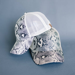 CC Popular Pattern Pony Trucker Cap - Truly Contagious