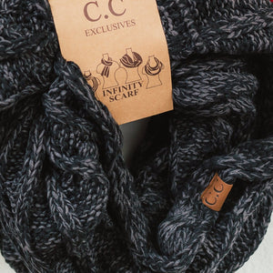 CC Comfy Infinity Scarf | 2-Tone