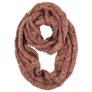 CC Comfy Infinity Scarf | 2-Tone