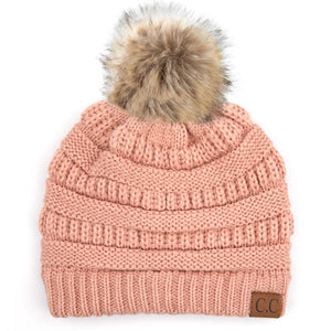 CC Trending Plush Pom Unisex Beanies Hats