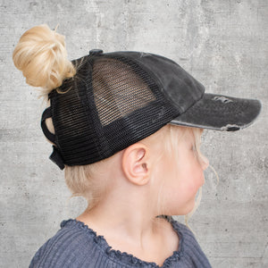 CC Multi-Level Criss Cross Women's Baseball Ponytail Cap Hat