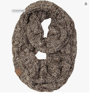 CC Comfy Infinity Scarf | 2-Tone