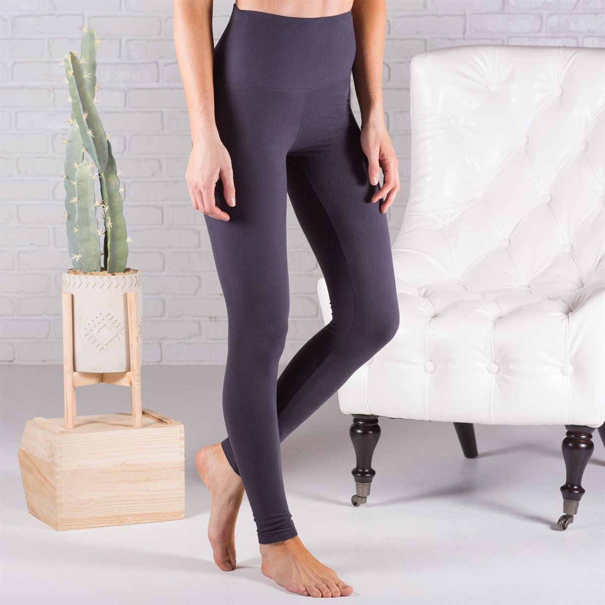 Compression Tummy Control Leggings  Fleece Lined (Yelete) - Truly  Contagious