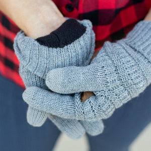 CC Fleece-Lined Touchscreen Gloves - Truly Contagious