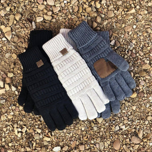 CC Fleece-Lined Touchscreen Gloves - Truly Contagious