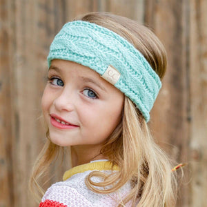 CC Kids Sherpa Lined Headwrap - Truly Contagious - C.C Brand - CC Headwrap - HW-20